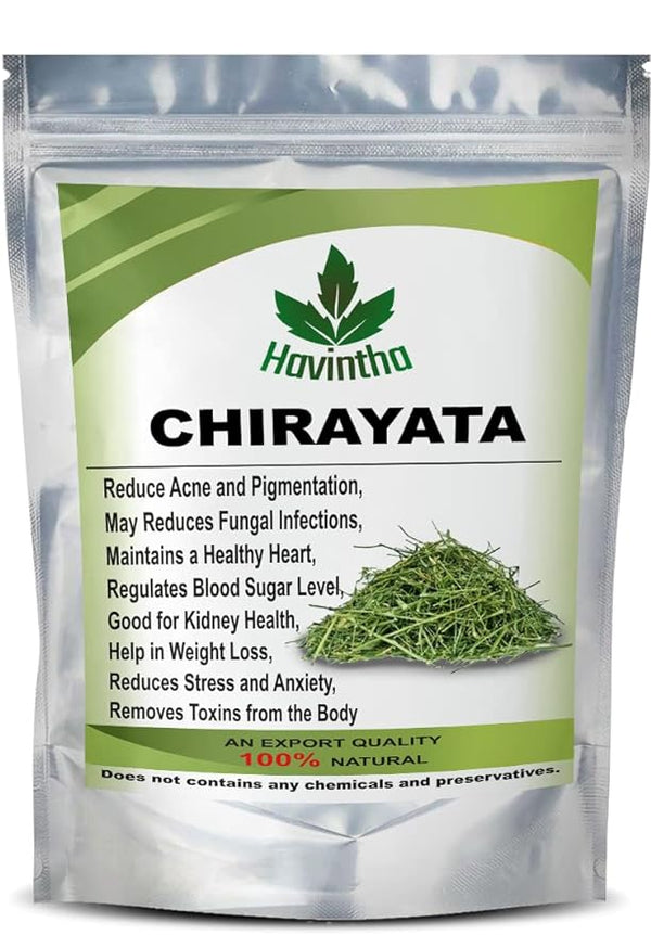 Havintha Natural Raw Chirayata (Chiretta) Swertia Chirata - 100 gms