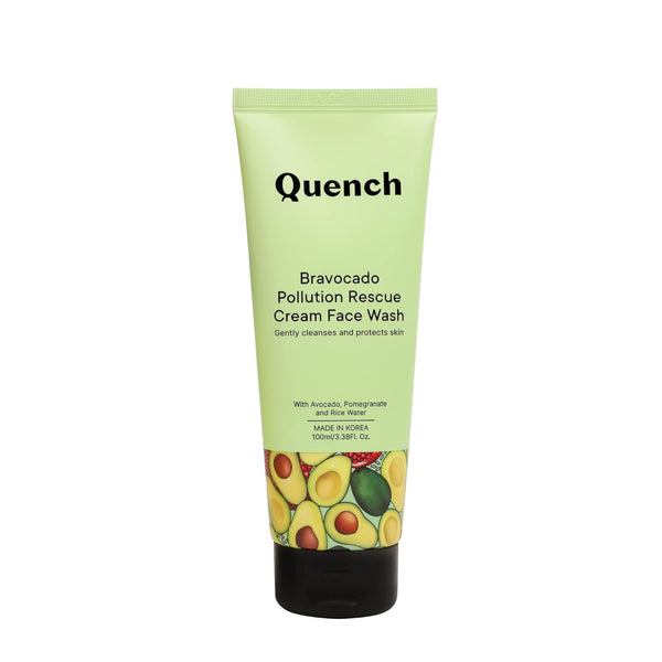 Quench Pollution Rescue Cream Face Wash - 100 ml