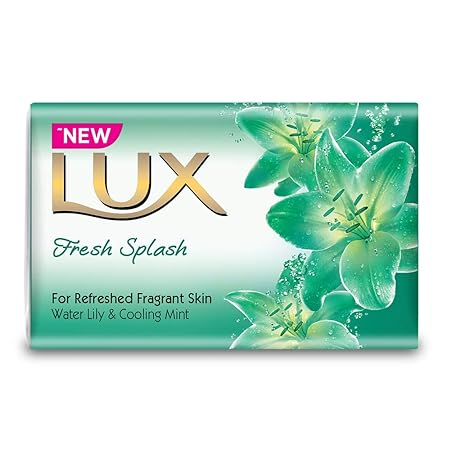 Lux Fresh Splash Water Lily and Cooling Mint - 150 gms (Pack of 3)