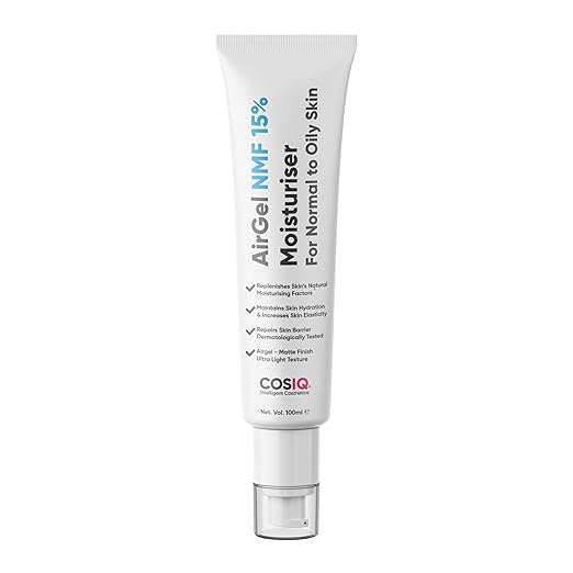 Cos-IQ AirGel NMF 15% Face Moisturizer For Oily to Normal Skin - 100 ml