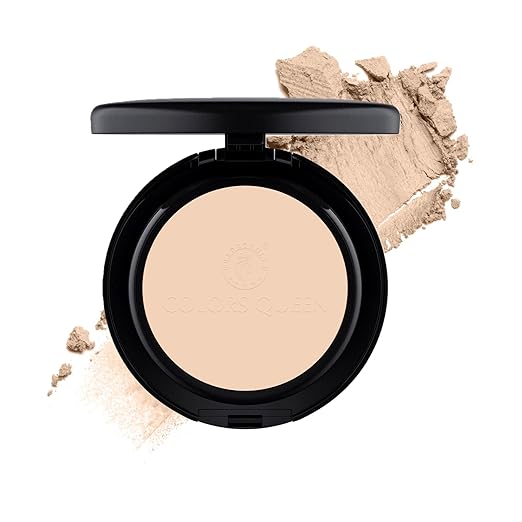 Colors Queen Luminous Silk Compact Powder Rose Blush - 10 gms