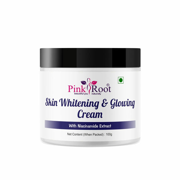 Pink Root Skin Whitening & Glowing Cream - 100 gms