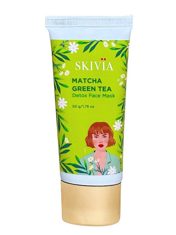 Skivia Matcha Green Tea Face Mask - 50 gms