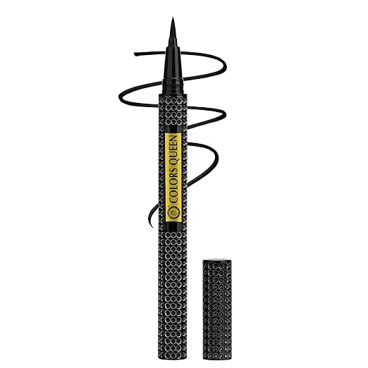 Colors Queen Fabulous Black Eyeliner  - 0.35 gms