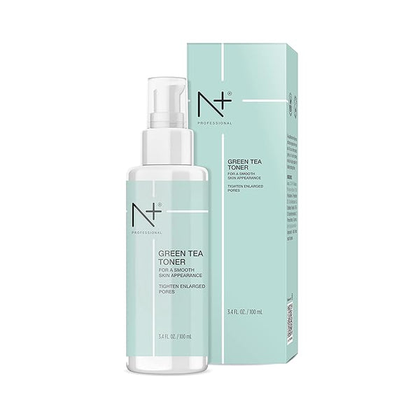 N Plus Professional Green Tea Toner For Face - 100 ml