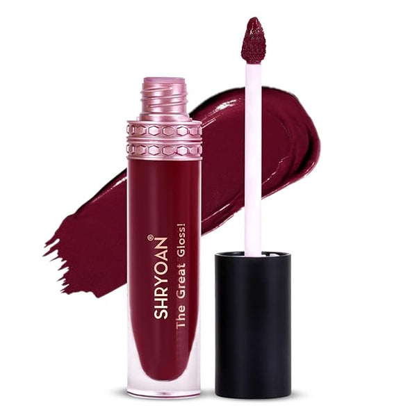 Shryoan The Great Gloss Liquid Lipstick Shade 18 - 6 ml