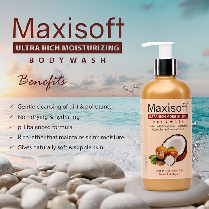 Maxisoft Ultra Rich Moisturizing Body Wash - 300 Ml