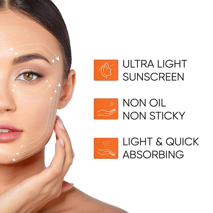Urban Botanics Advance Ultra Light Sunscreen SPF 50 PA+++ - 50 gms