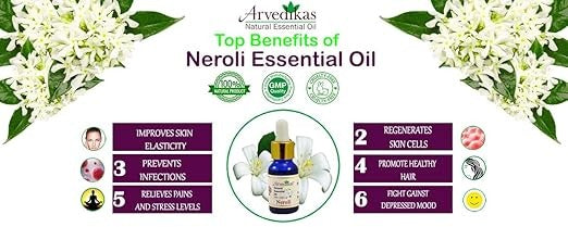 Arvedikas Natural Neroli Essential Oil - 10 ml