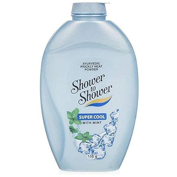 Shower To Shower Prickly Heat Powder (Mint) - 150 gms