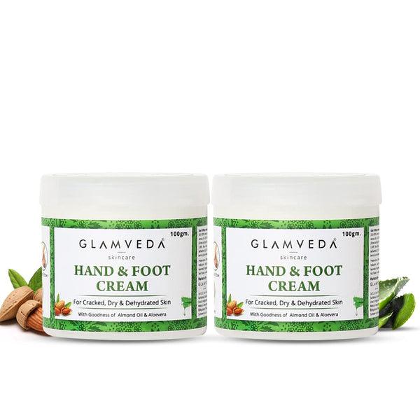 Glamveda Hand & foot crack cream - 100 gms(Pack of 2)