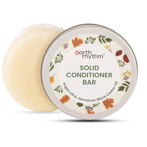 Earth Rhythm Argan Solid Conditioner Bar - 80 gms