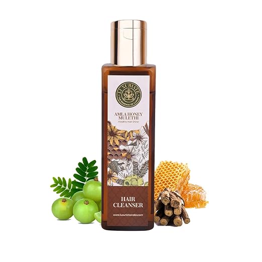 Luxuriate Amla Honey Mulethi Hair Cleanser Shampoo - 200 ml