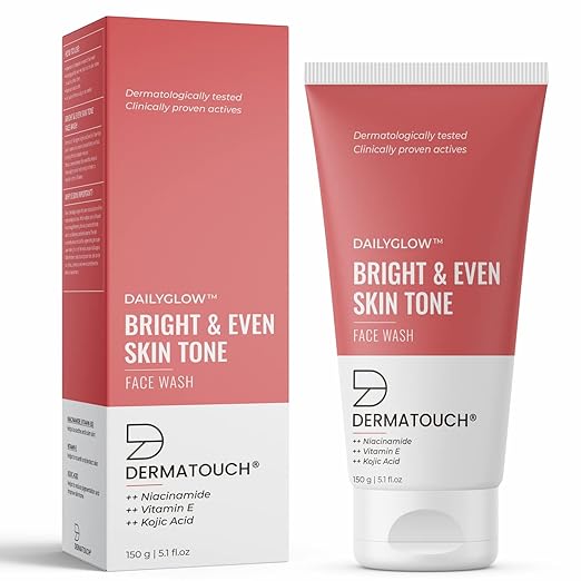 Dermatouch Bright & Even Tone Face Wash - 150 gms