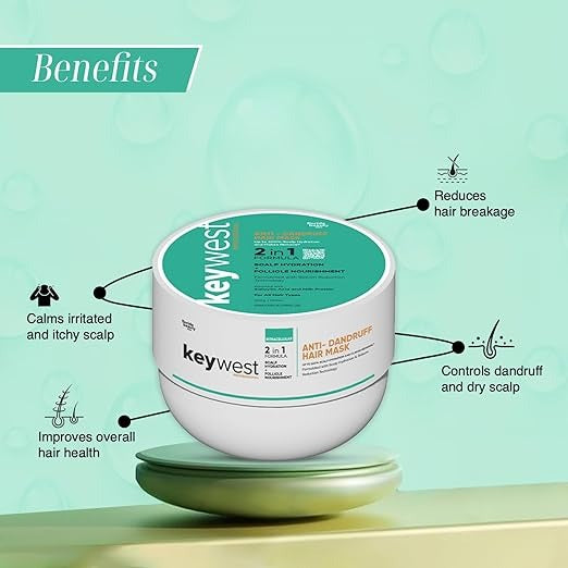 Keywest Professional Anti Dandruff Hair Mask - 200 gms