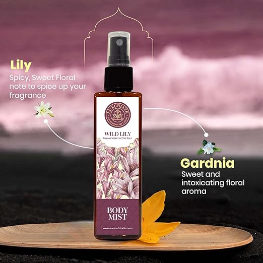 Luxuriate Wild Lily Fragrance Body Mist - 100 ml