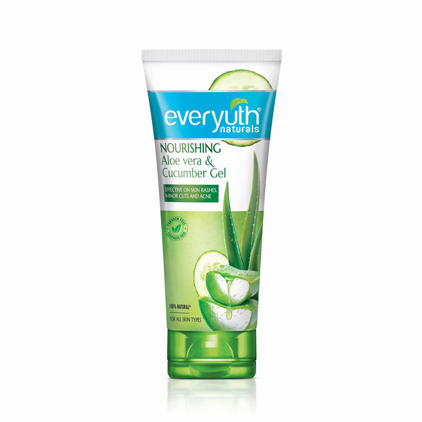 Everyuth Naturals Nourishing Aloe Vera & Cucumber Gel - 150 gms