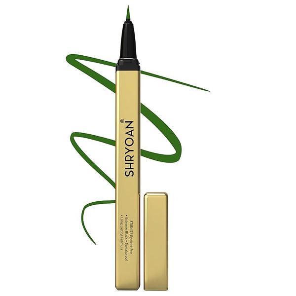 Shryoan Stibnite Eyeliner Pen Intense Eyeliner Green - 1.2 gms