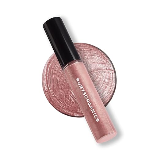 Ruby's Organics Eyeshadow Liquid & Metallic Azalea - 6.5 ml