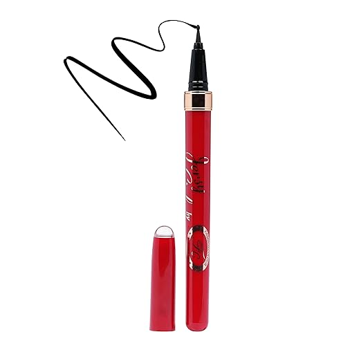 Fashion Colour Jersy Girl By Eyeliner Pen Waterproof Black -1 ml