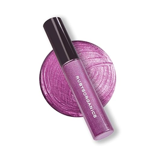 Ruby's Organics Eyeshadow Liquid & Metallic Aster - 6.5 ml