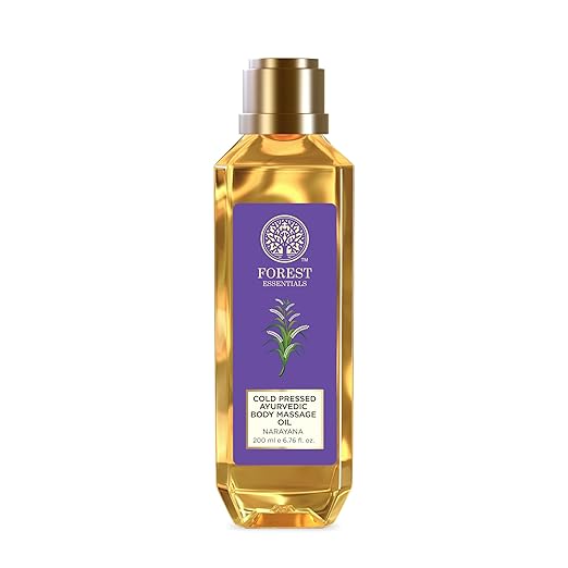 Forest Essentials Cold Pressed Ayurvedic Body Massage Oil Narayana - 200 ml