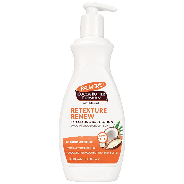 Palmer's Cocoa Butter Body Lotion Retexture & Renewed Exfoliation - 400 ml