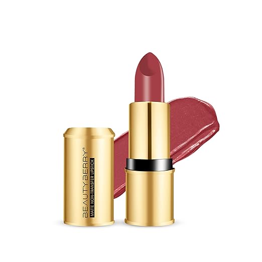 Beauty Berry Bold Babe Non Transfer Matte Lipstick Cranberry - 4 gms