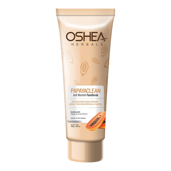 Oshea Herbals Papayaclean Scrub  - 100 gms