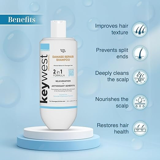 Keywest Professional Damage Repair Shampoo 250 ml