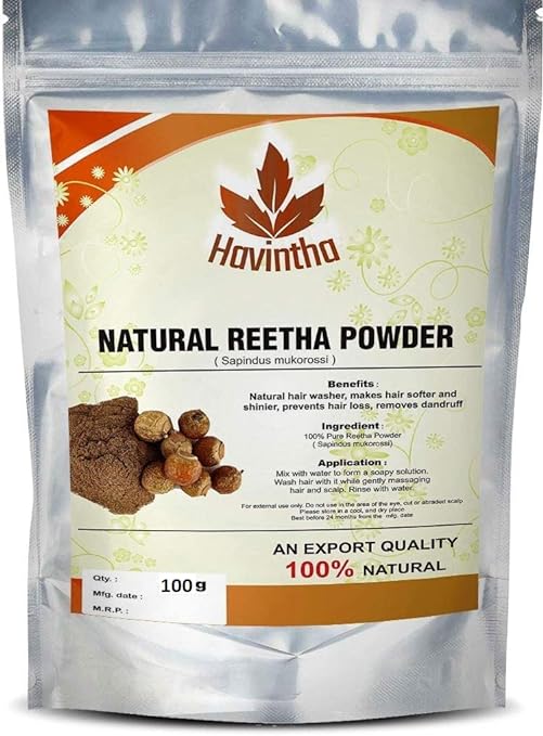 Havintha Natural Reetha Powder - 100 gms