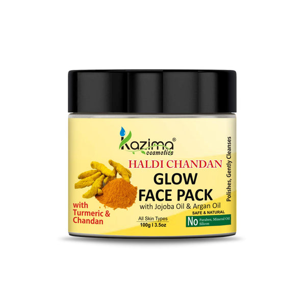 Kazima Haldi Chandan Glow Face Pack - 100 gms