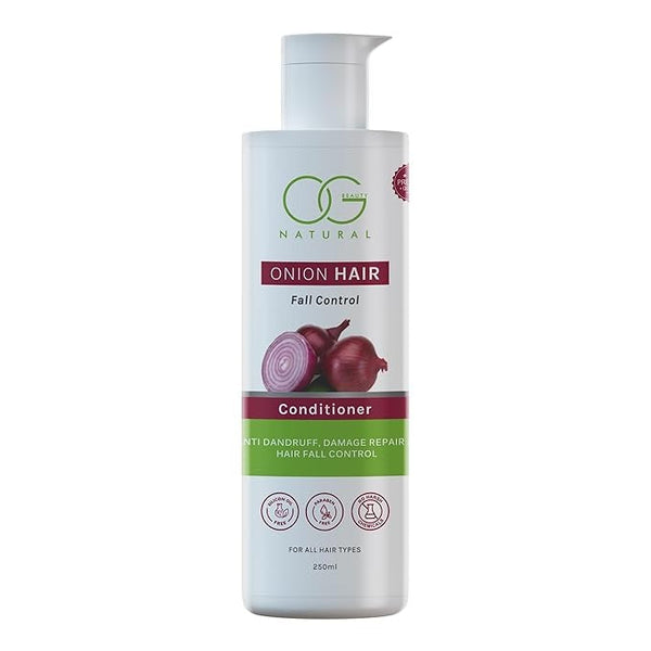 OG BEAUTY NATURAL Onion Hair Fall Control Conditioner - 250 gms