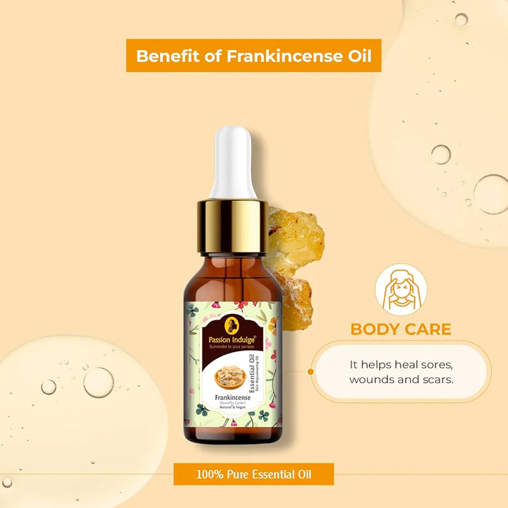 Passion Indulge Natural Frankincense skin Rejuvenating Oil  10ml