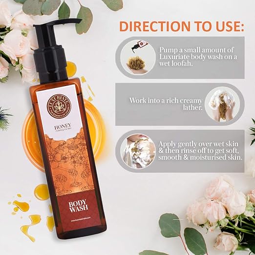 Luxuriate Honey Nourishing Face to Toe Body Wash - 200 ml