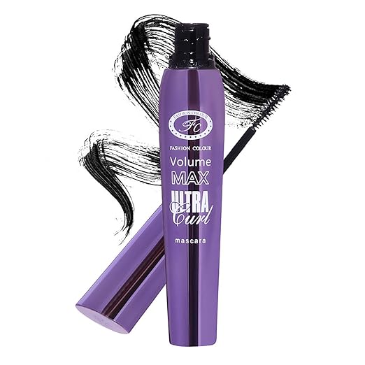 Fashion Colour Volume Max Ultra Curl Mascara Black - 8 ml