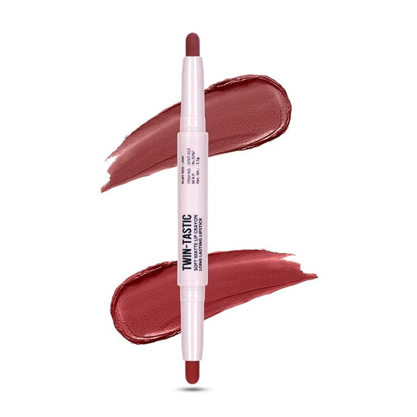 Shryoan 2 in 1 Twin Tastic Lipstick Colour FIR-Wood - 3.5 gms