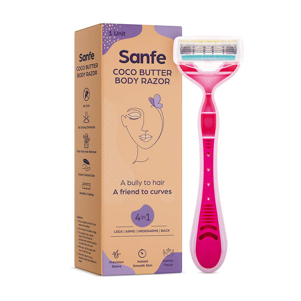 Sanfe Cocoa Butter Body Razor For Women - pack of 1