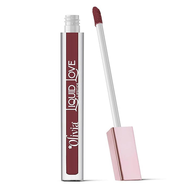 Oliva Liquid Lipstick Brown - 2 ml