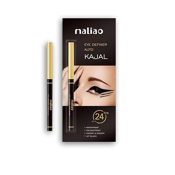 Maliao Waterproof Jet Black Kajal - 0.35 gms