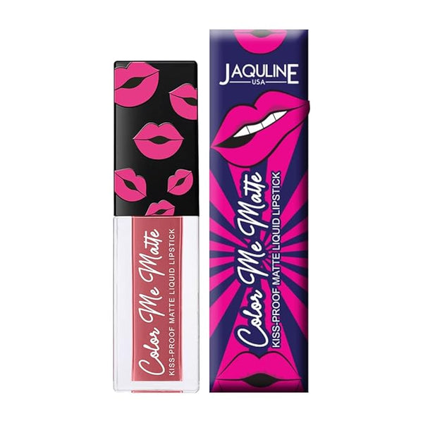 Jaquline USA Color Me Matte Long Lasting Liquid Lipstick Coffee Brown - 5 ml