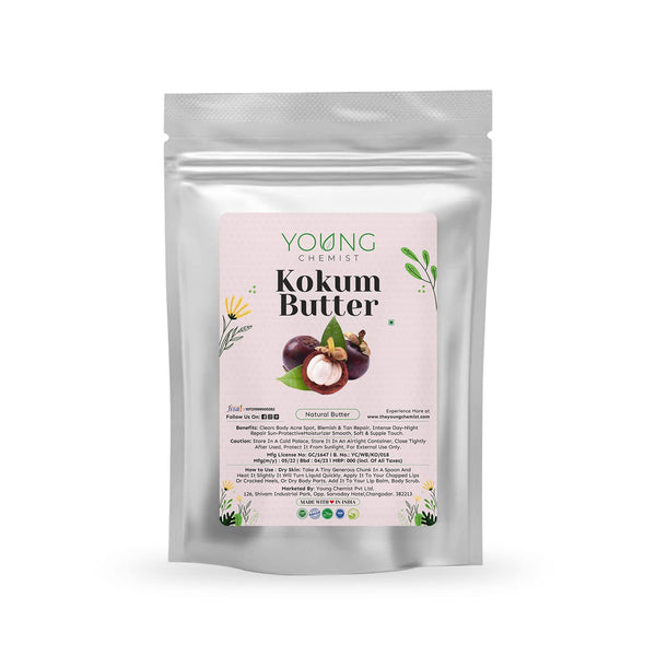 Young chemist Natural Unrefined Kokum Butter - 100 gms