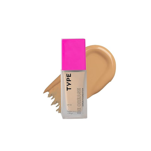 Type Beauty De Crease Serum Foundation Colour 110 Oatmeal - 153 gms