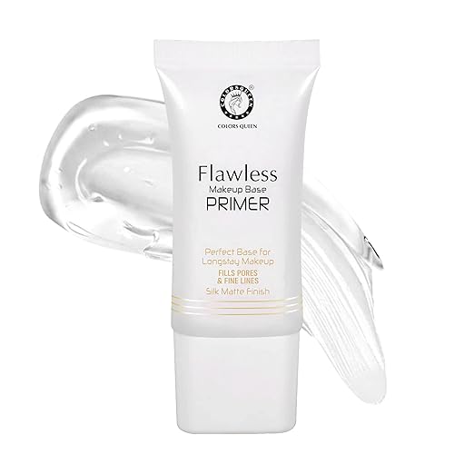 Colors Queen Flawless Makeup Base Primer for Face - 8 ml