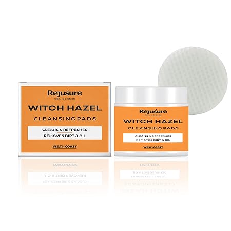 Rejusure Witch Hazel Cleansing Pads - 50 gms