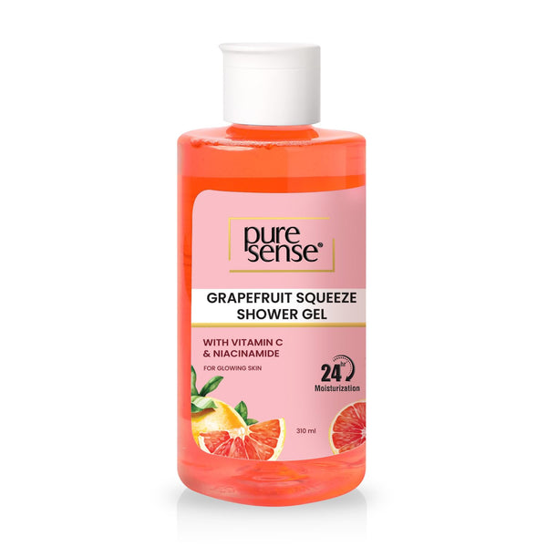 Puresense Vitamin C + Niacinamide Grapefruit Squeeze Body Wash Shower Gel - 310 ml