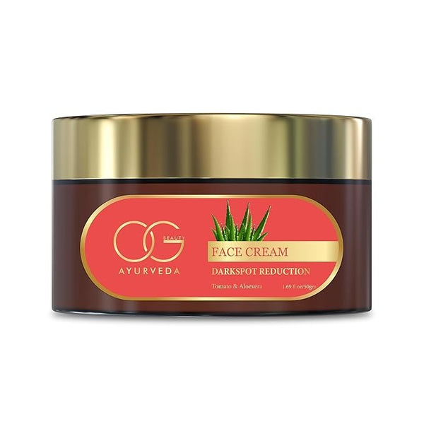 OG BEAUTY AYURVEDA Darkspot Reduction Tomato & Aloevera Face Cream - 50 gms