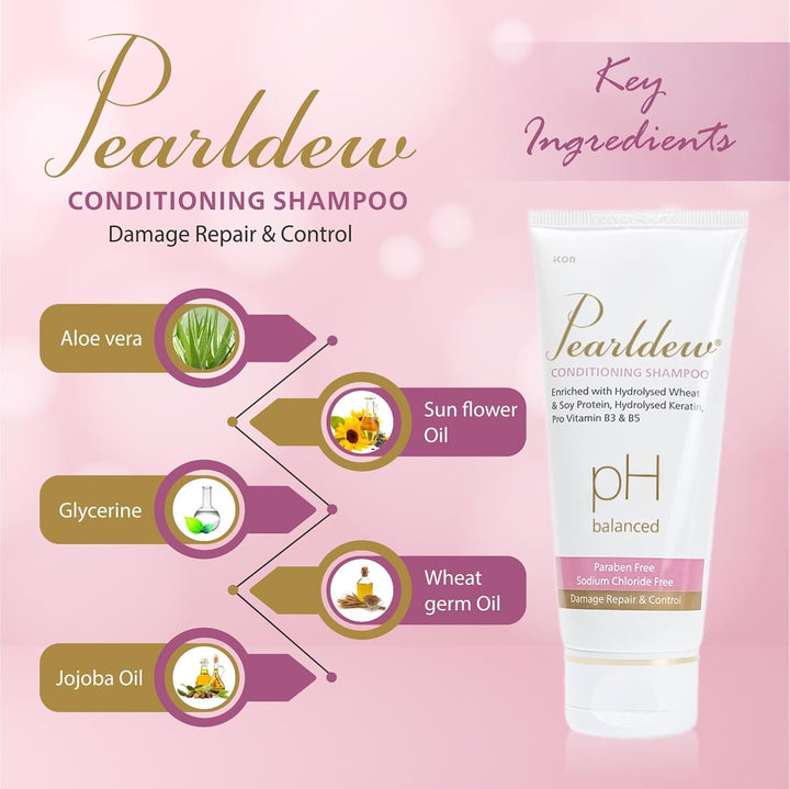Pearldew Conditioning Shampoo | pH Balanced - 100 Ml