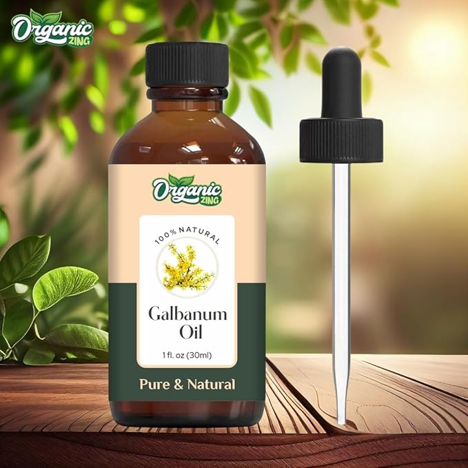 Organic Zing Galbanum (Tetrapleura Tetraptera) Oil | Essential Oil for Skincare, Aroma and Diffusers - 30 Ml