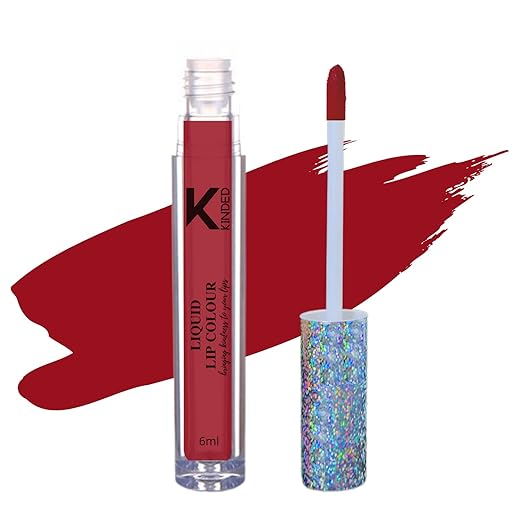 Kinded Liquid Lip Colour Shade More Maroon - 6 ml